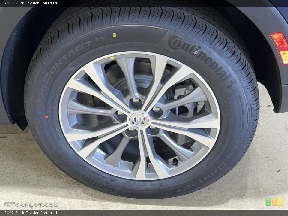 2022 Buick Envision Preferred Wheel and Tire Photo #144694005