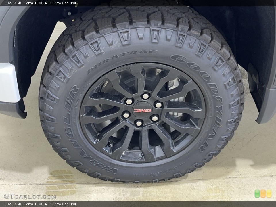 2022 GMC Sierra 1500 AT4 Crew Cab 4WD Wheel and Tire Photo #144695451