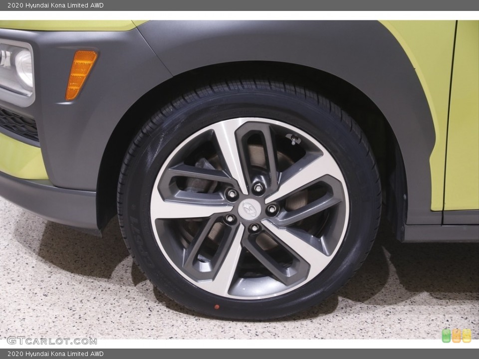 2020 Hyundai Kona Limited AWD Wheel and Tire Photo #144697411