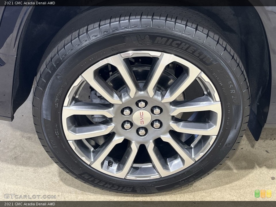 2021 GMC Acadia Denali AWD Wheel and Tire Photo #144698244