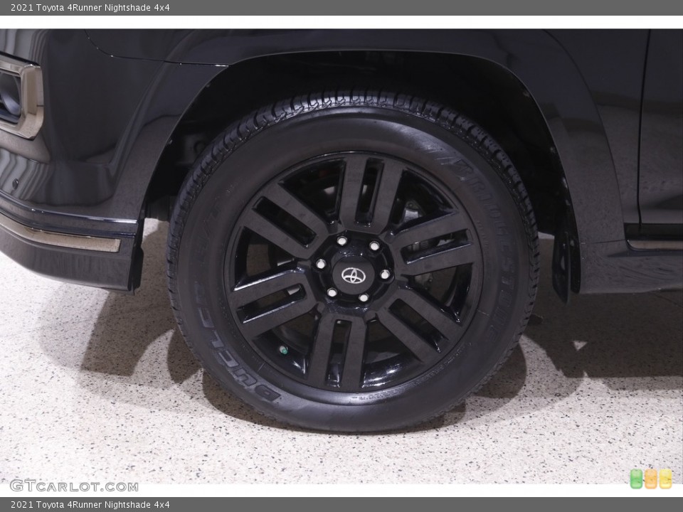2021 Toyota 4Runner Nightshade 4x4 Wheel and Tire Photo #144704709