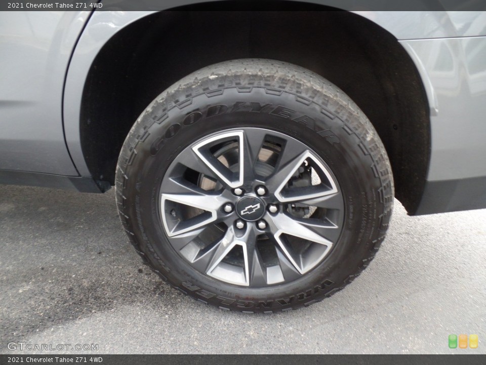 2021 Chevrolet Tahoe Z71 4WD Wheel and Tire Photo #144706647
