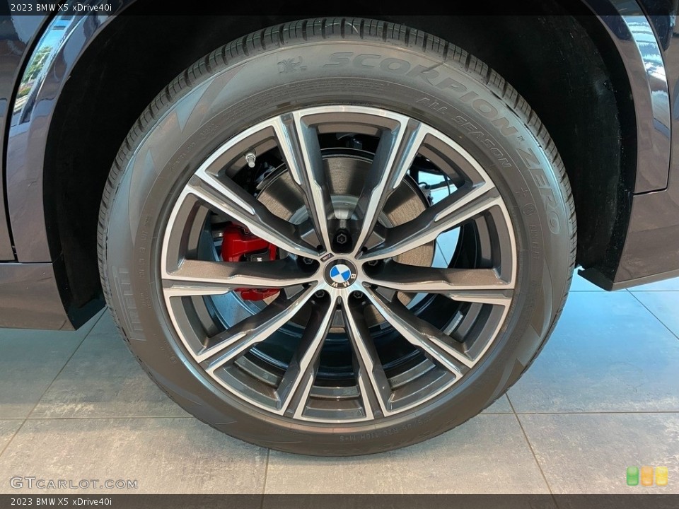 2023 BMW X5 xDrive40i Wheel and Tire Photo #144707280