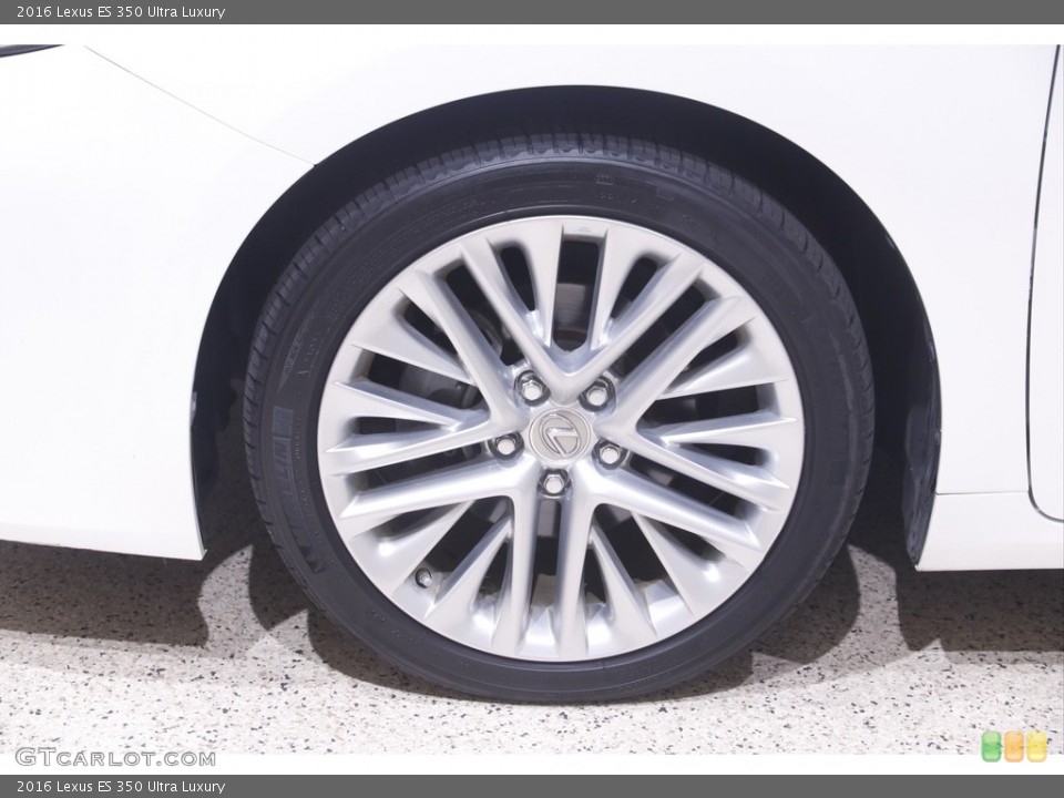 2016 Lexus ES 350 Ultra Luxury Wheel and Tire Photo #144708123