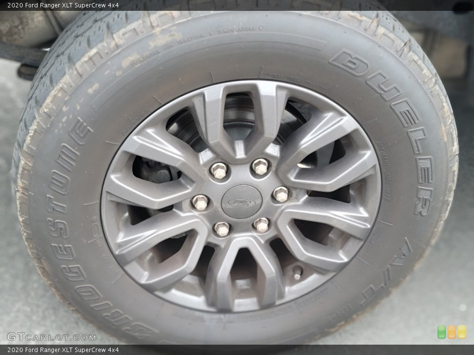2020 Ford Ranger XLT SuperCrew 4x4 Wheel and Tire Photo #144708522