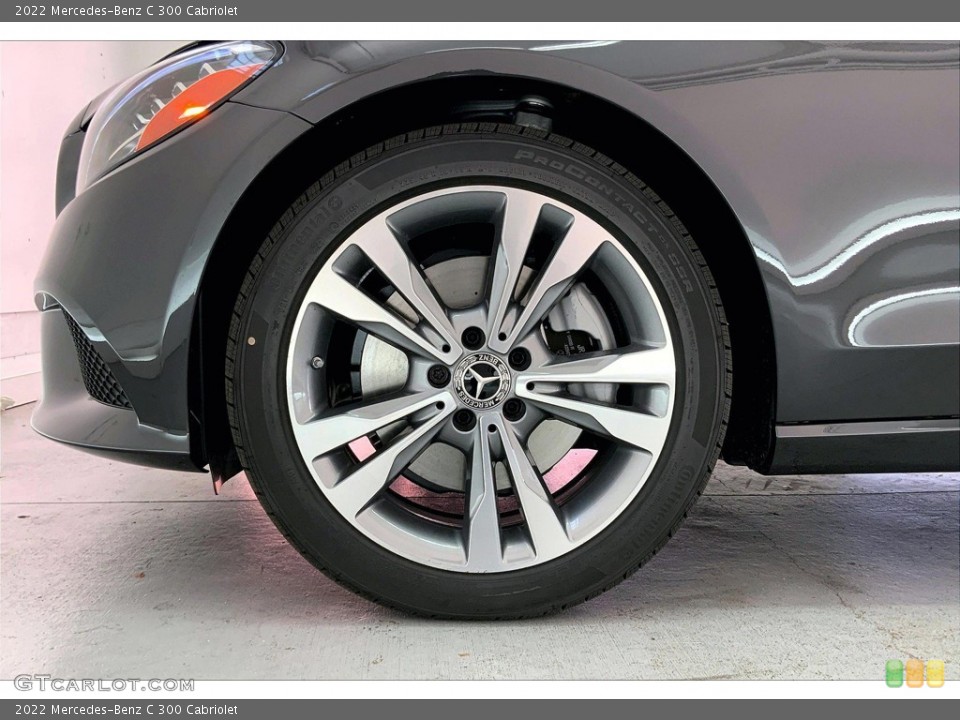 2022 Mercedes-Benz C 300 Cabriolet Wheel and Tire Photo #144712810