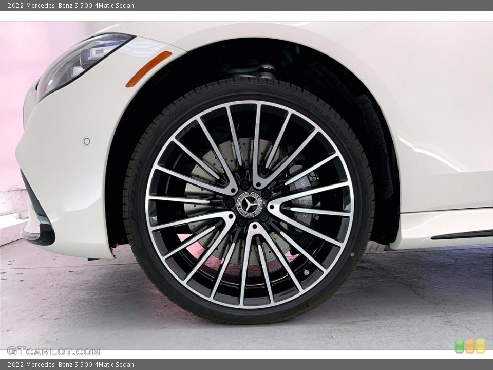 2022 Mercedes-Benz S 500 4Matic Sedan Wheel and Tire Photo #144713596