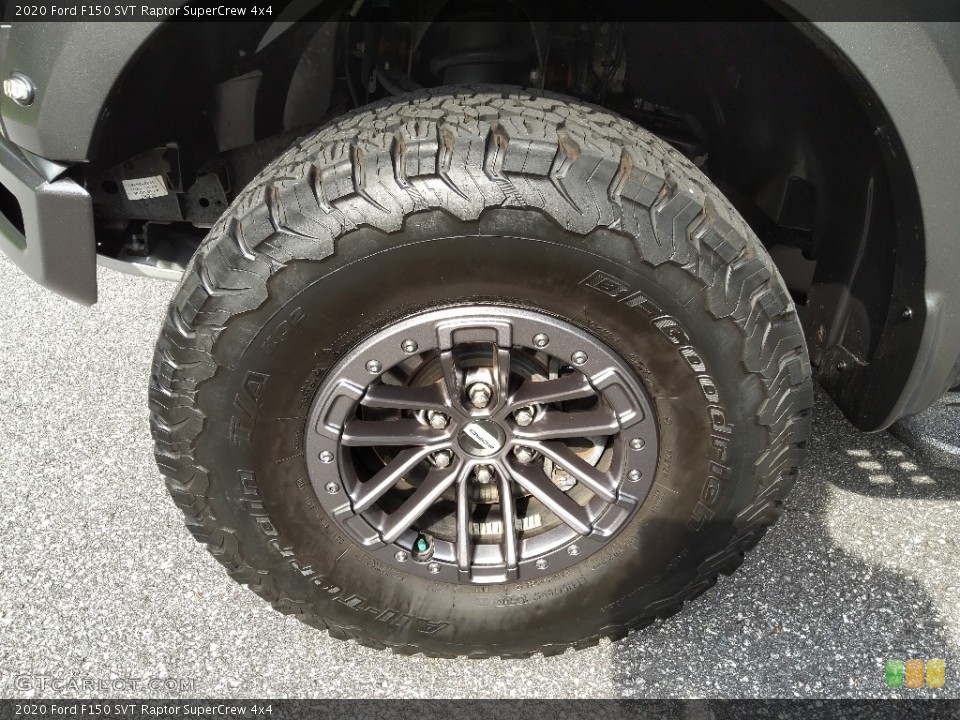 2020 Ford F150 SVT Raptor SuperCrew 4x4 Wheel and Tire Photo #144721756