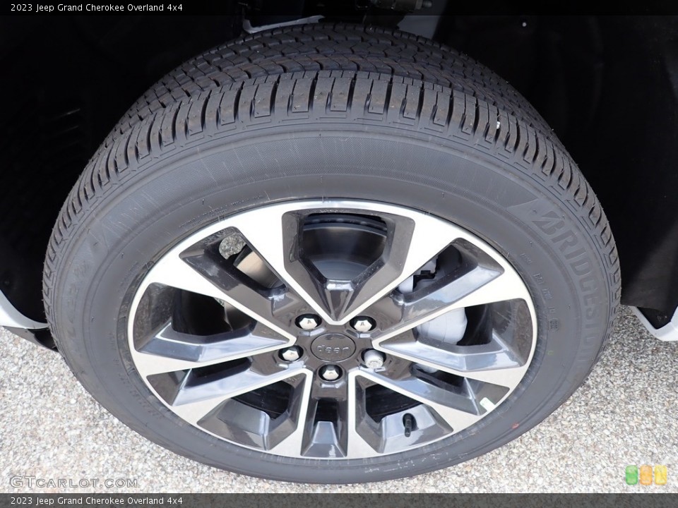 2023 Jeep Grand Cherokee Overland 4x4 Wheel and Tire Photo #144722590