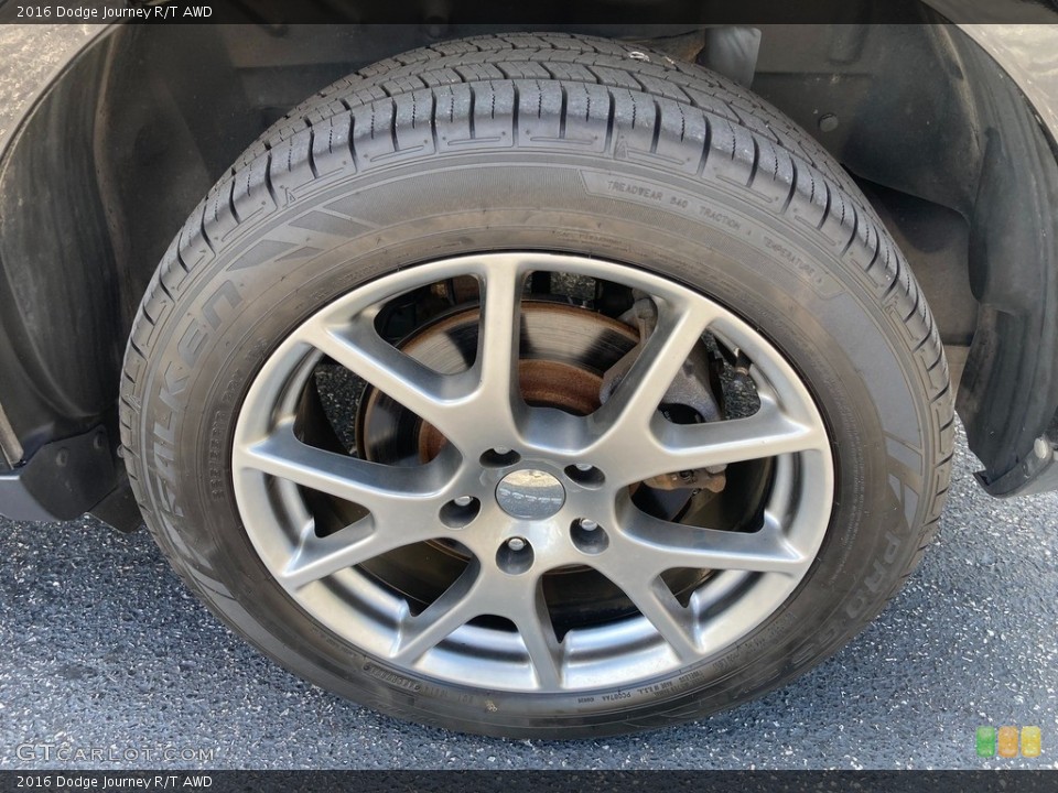 2016 Dodge Journey R/T AWD Wheel and Tire Photo #144733150