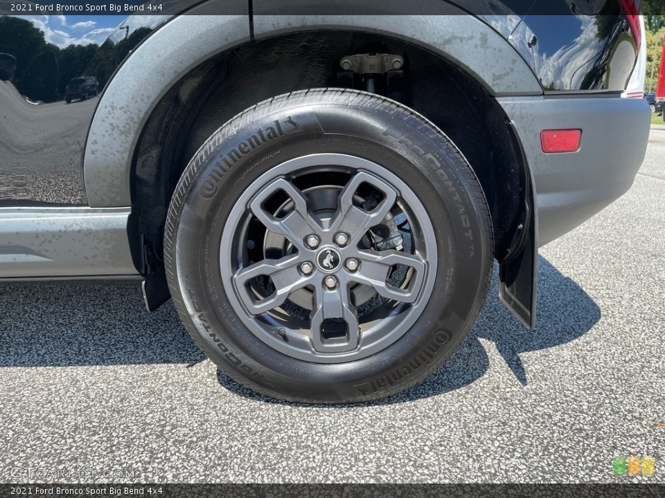 2021 Ford Bronco Sport Big Bend 4x4 Wheel and Tire Photo #144733420