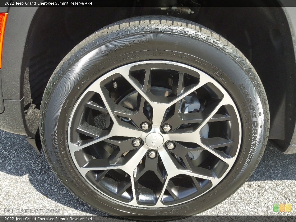 2022 Jeep Grand Cherokee Summit Reserve 4x4 Wheel and Tire Photo #144733513