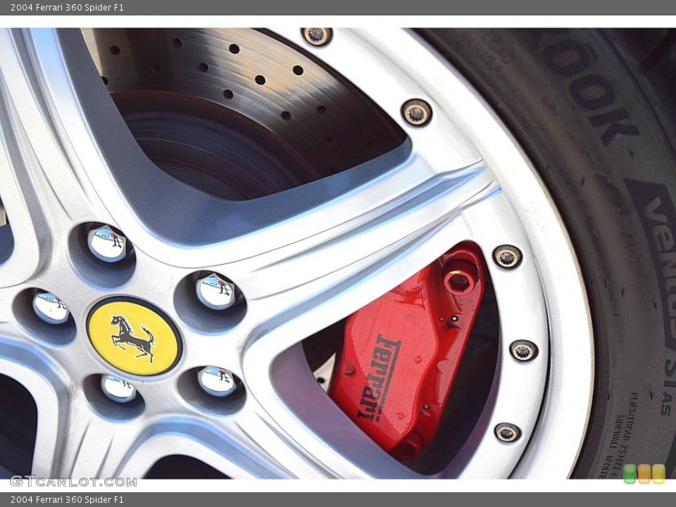 2004 Ferrari 360 Spider F1 Wheel and Tire Photo #144736397