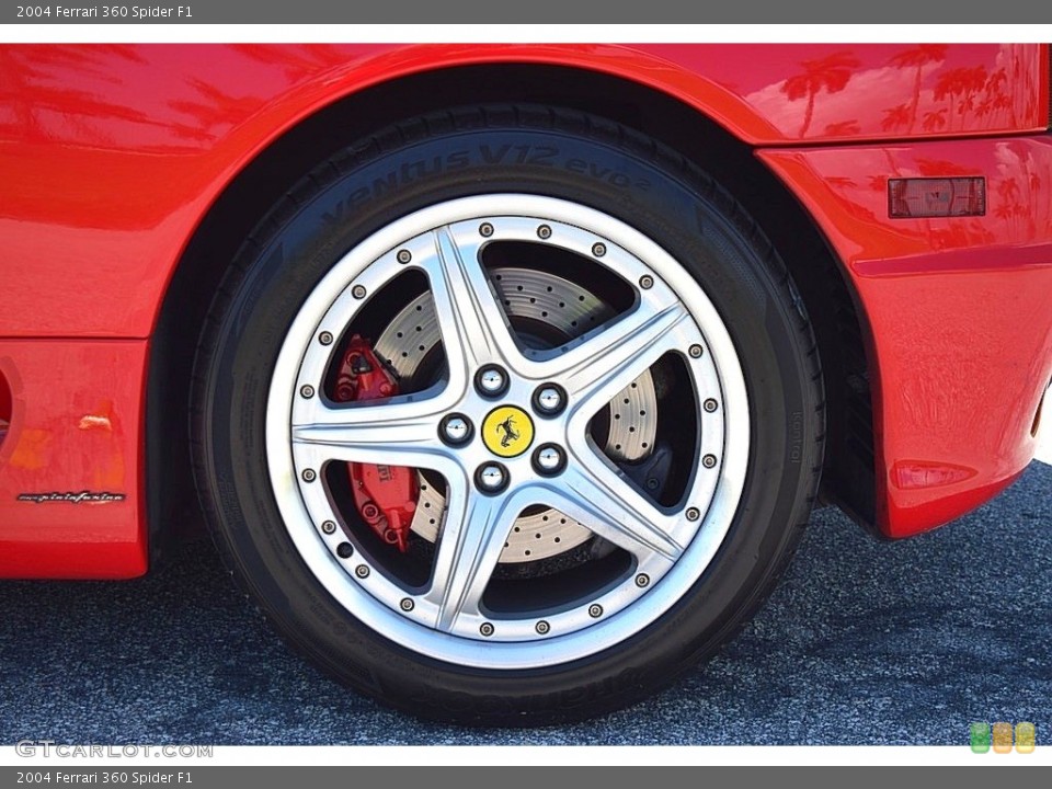 2004 Ferrari 360 Spider F1 Wheel and Tire Photo #144736418