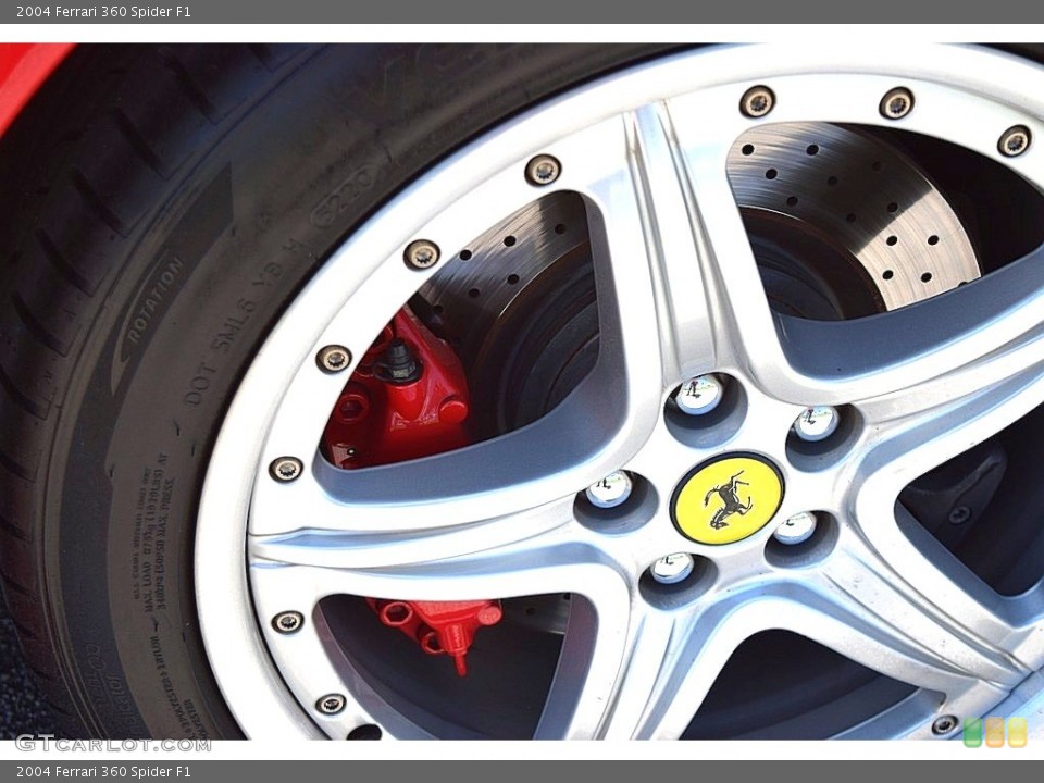 2004 Ferrari 360 Spider F1 Wheel and Tire Photo #144736439