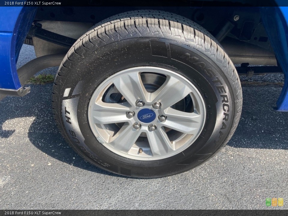 2018 Ford F150 XLT SuperCrew Wheel and Tire Photo #144743389