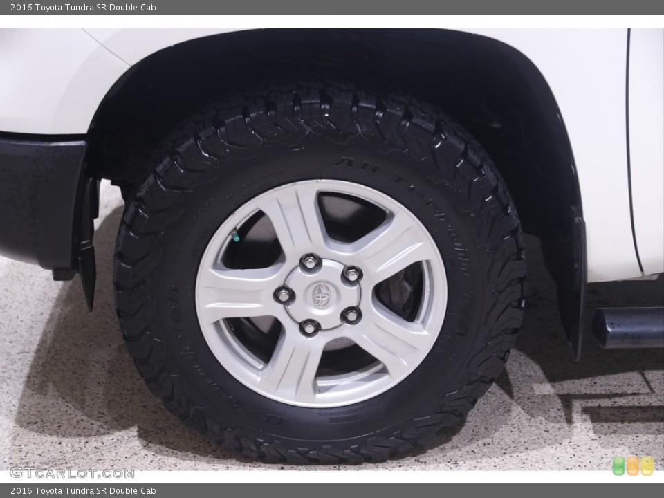 2016 Toyota Tundra SR Double Cab Wheel and Tire Photo #144751030