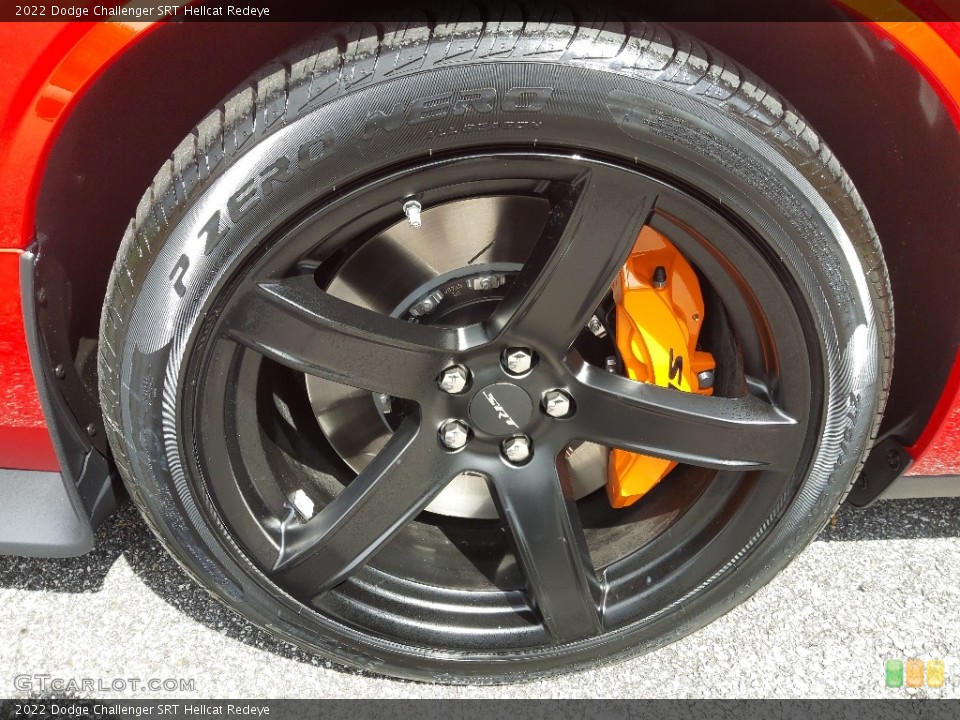 2022 Dodge Challenger SRT Hellcat Redeye Wheel and Tire Photo #144753523