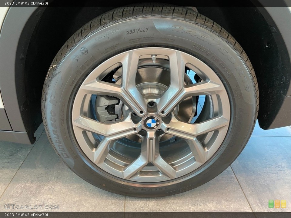 2023 BMW X3 xDrive30i Wheel and Tire Photo #144759189