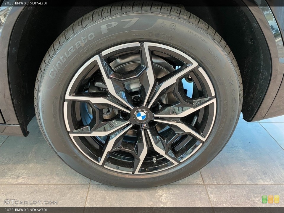 2023 BMW X3 xDrive30i Wheel and Tire Photo #144759306