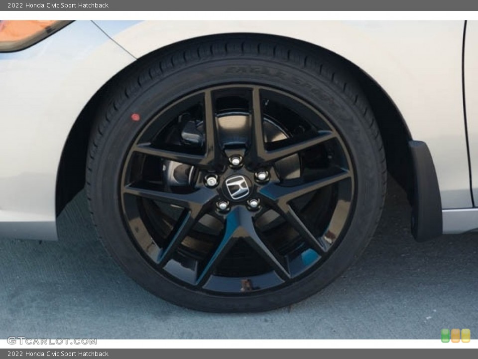 2022 Honda Civic Sport Hatchback Wheel and Tire Photo #144762996