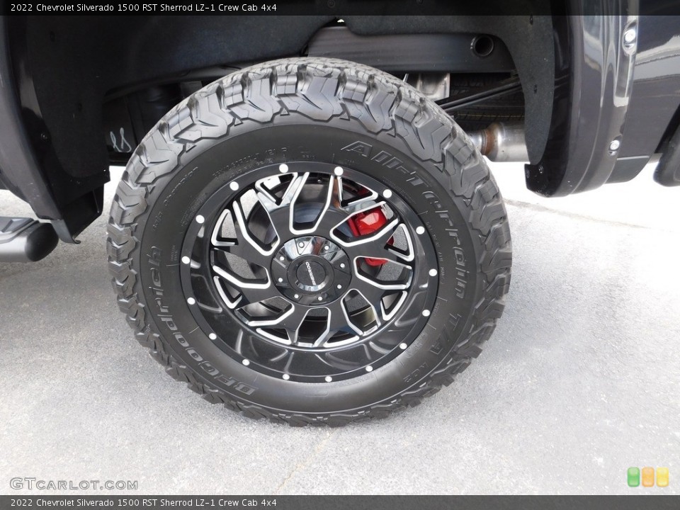 2022 Chevrolet Silverado 1500 RST Sherrod LZ-1 Crew Cab 4x4 Wheel and Tire Photo #144778442