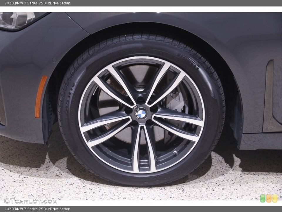 2020 BMW 7 Series 750i xDrive Sedan Wheel and Tire Photo #144785576