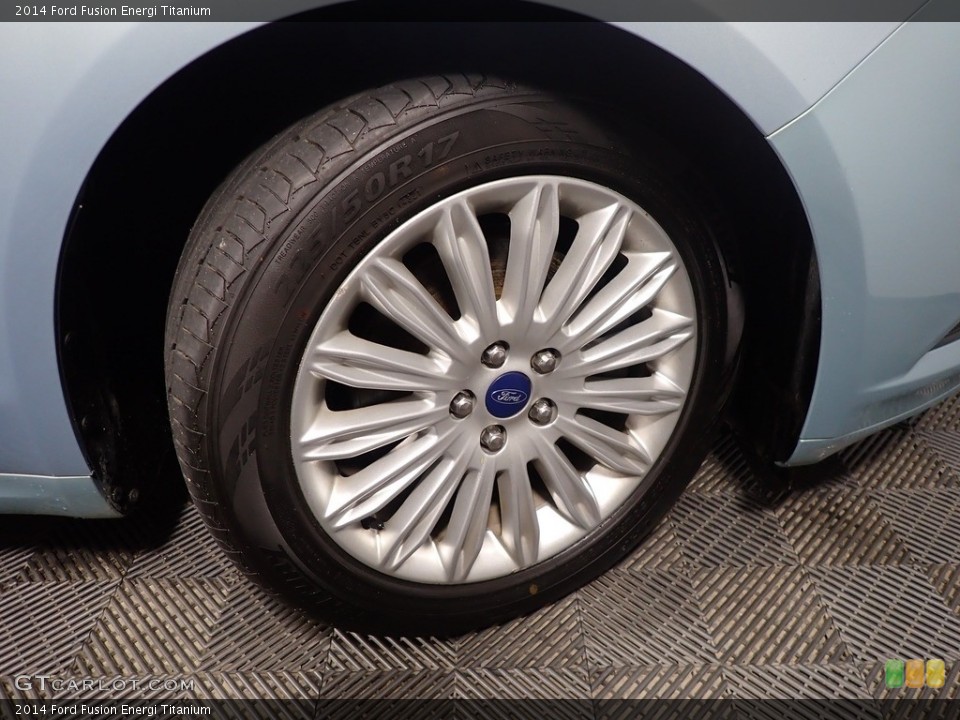 2014 Ford Fusion Energi Titanium Wheel and Tire Photo #144792310