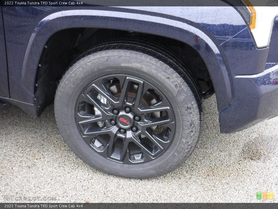 2022 Toyota Tundra TRD Sport Crew Cab 4x4 Wheel and Tire Photo #144794836