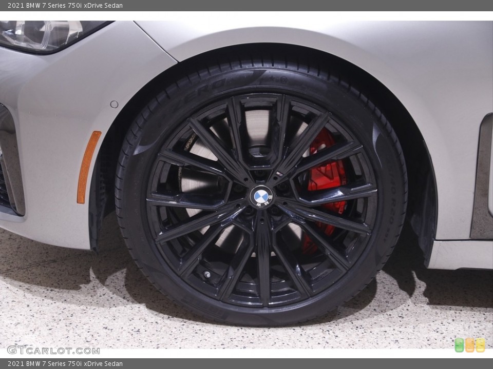 2021 BMW 7 Series 750i xDrive Sedan Wheel and Tire Photo #144800683