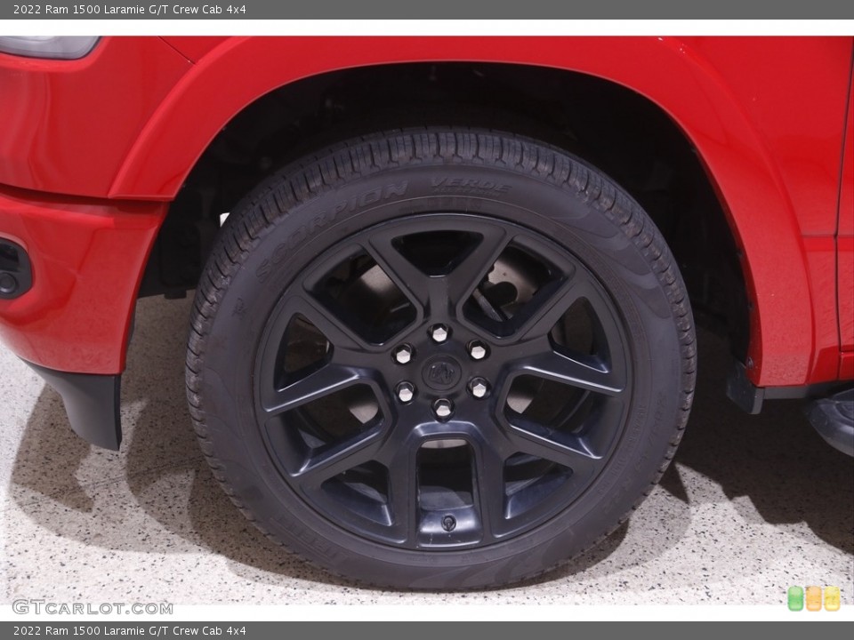 2022 Ram 1500 Laramie G/T Crew Cab 4x4 Wheel and Tire Photo #144802513