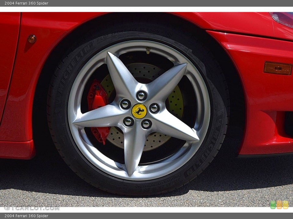2004 Ferrari 360 Spider Wheel and Tire Photo #144814073