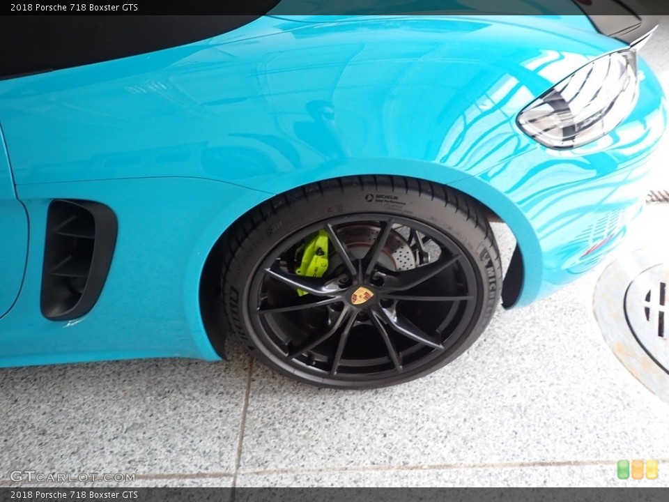 2018 Porsche 718 Boxster Wheels and Tires