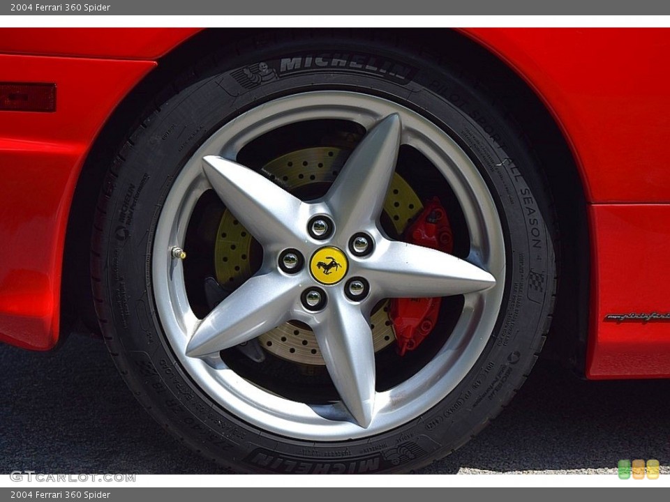 2004 Ferrari 360 Spider Wheel and Tire Photo #144814112