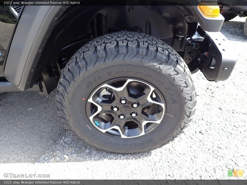 2023 Jeep Wrangler Unlimited Rubicon 4XE Hybrid Wheel and Tire Photo #144814751