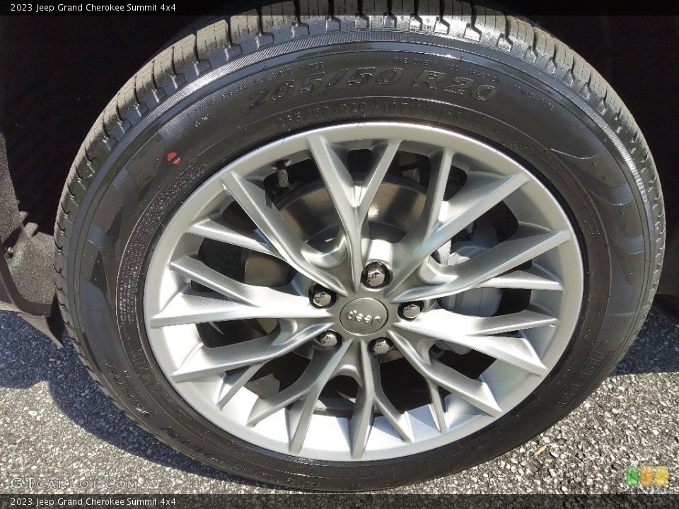 2023 Jeep Grand Cherokee Summit 4x4 Wheel and Tire Photo #144815156