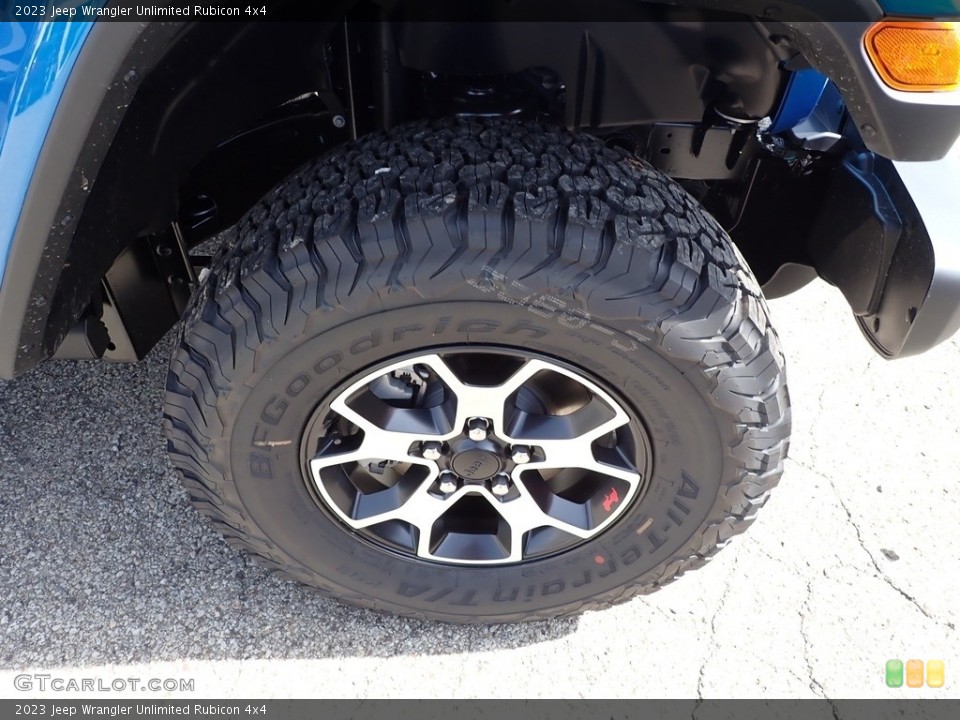2023 Jeep Wrangler Unlimited Rubicon 4x4 Wheel and Tire Photo #144815186