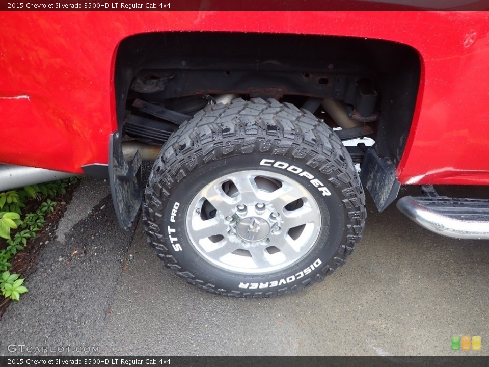 2015 Chevrolet Silverado 3500HD LT Regular Cab 4x4 Wheel and Tire Photo #144822244