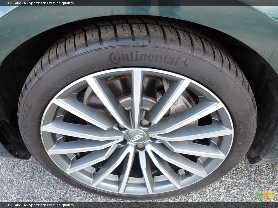 2018 Audi A5 Sportback Prestige quattro Wheel and Tire Photo #144830312