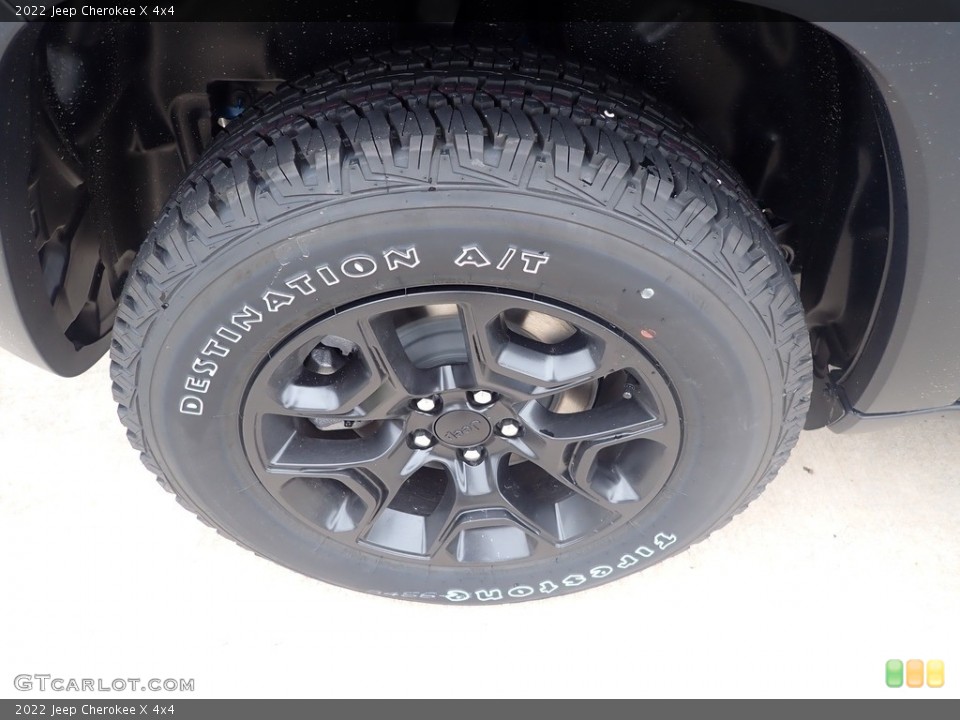 2022 Jeep Cherokee X 4x4 Wheel and Tire Photo #144833771
