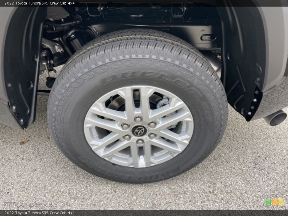 2022 Toyota Tundra SR5 Crew Cab 4x4 Wheel and Tire Photo #144848436