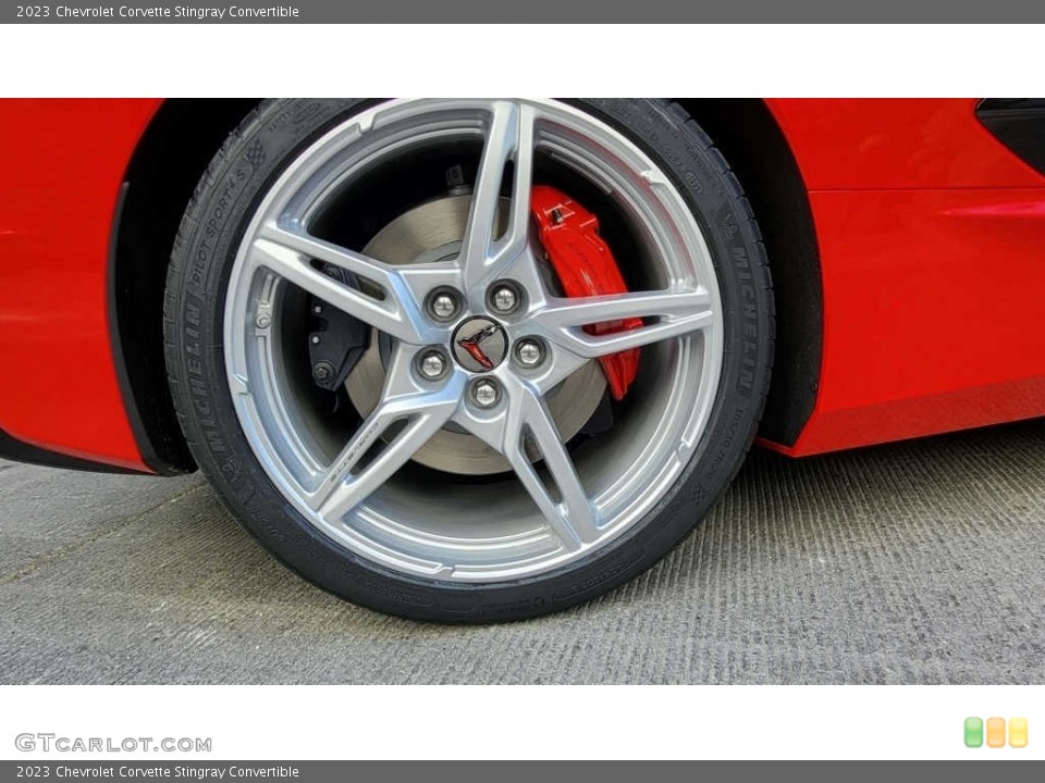 2023 Chevrolet Corvette Stingray Convertible Wheel and Tire Photo #144848881