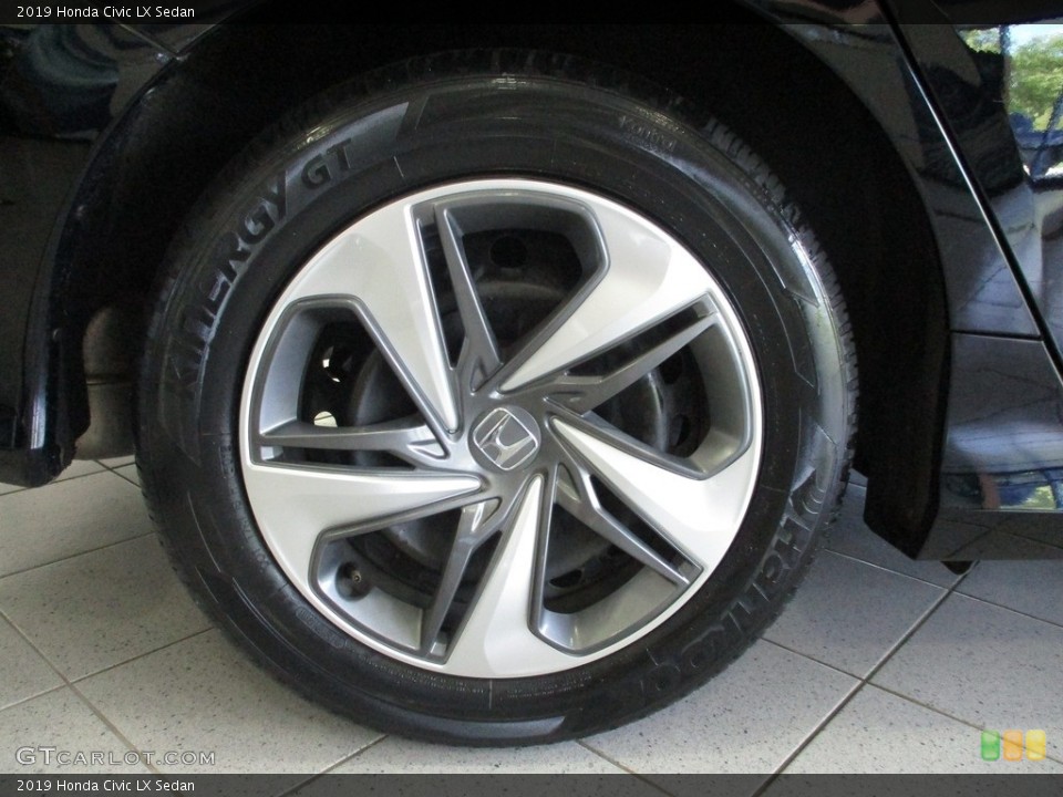 2019 Honda Civic LX Sedan Wheel and Tire Photo #144857385