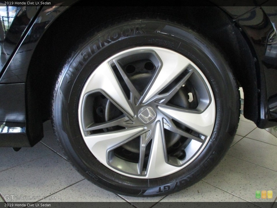 2019 Honda Civic LX Sedan Wheel and Tire Photo #144857475