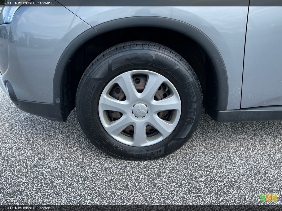 2015 Mitsubishi Outlander ES Wheel and Tire Photo #144867214