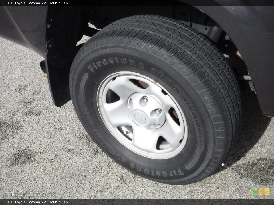 2016 Toyota Tacoma SR5 Double Cab Wheel and Tire Photo #144873697