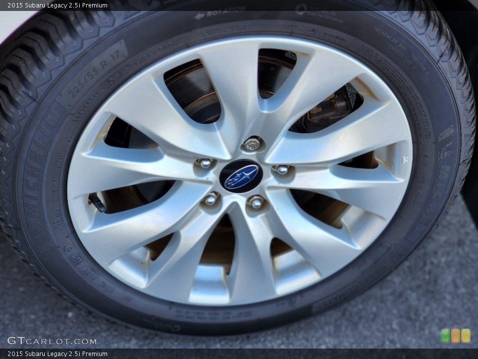 2015 Subaru Legacy 2.5i Premium Wheel and Tire Photo #144881684