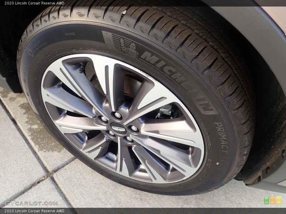 2020 Lincoln Corsair Reserve AWD Wheel and Tire Photo #144885396