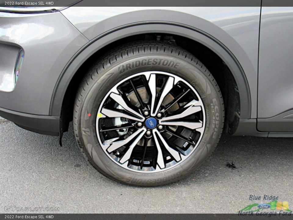 2022 Ford Escape SEL 4WD Wheel and Tire Photo #144891496