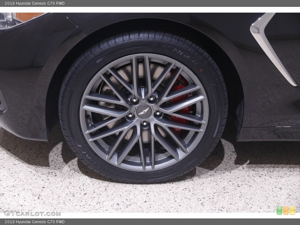 2019 Hyundai Genesis G70 RWD Wheel and Tire Photo #144895252